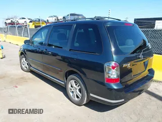 2005 Mazda MPV LX with VIN JM3LW28J250536046, listed as a IAAI auction lot 41770942 with 124,178 mi miles. Bid and sale history available at carsss.com. Image 3.