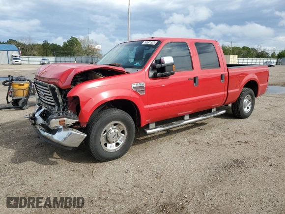 2008 Ford F-250 XL with VIN 1FTSW20R98ED71268, listed as a Copart auction lot 50591805 with 344,457 mi miles and Salvage title. Bid and sale history available at DreamBid. Image 1.