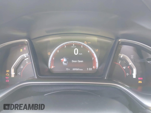 2020 Honda Civic Si with VIN 2HGFC3A57LH753345, listed as a IAAI auction lot 42074785 with 89,069 mi miles and . Bid and sale history available at DreamBid. Image 7.