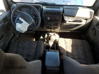 2003 Jeep Wrangler X with VIN 1J4FA39S53P363235, listed as a Copart auction lot 47496685 with 236,575 mi miles and Salvage Title. Bid and sale history available at carsss.com. Image 8.