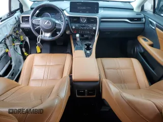 2021 Lexus RX 350 with VIN 2T2JZMDA5MC299559, listed as a Copart auction lot 60450495 with 24,390 mi miles and Salvage title. Bid and sale history available at DreamBid. Image 8.