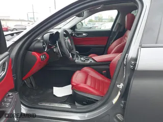 2019 Alfa Romeo Giulia Ti with VIN ZARFAMBN6K7607298, listed as a IAAI auction lot 42020714 with 67,469 mi miles. Bid and sale history available at carsss.com. Image 5.