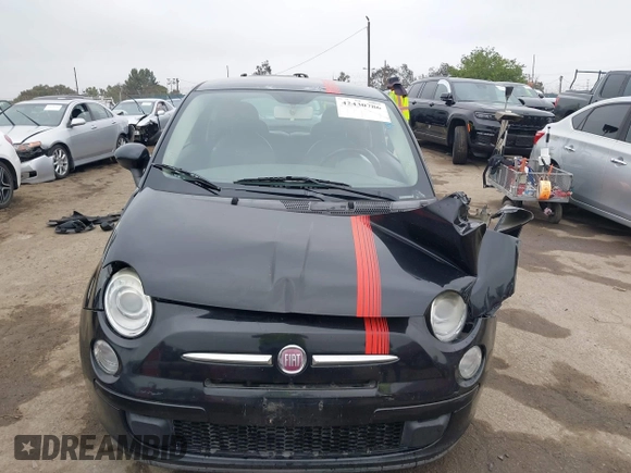 2012 FIAT 500 Pop with VIN 3C3CFFAR2CT366064, listed as a IAAI auction lot 42430786 with 119,011 mi miles and . Bid and sale history available at DreamBid. Image 12.