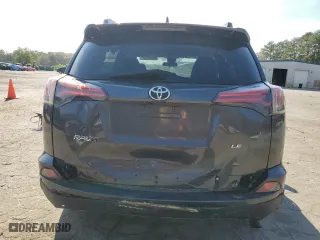 2017 Toyota RAV4 LE with VIN 2T3ZFREVXHW372547, listed as a Copart auction lot 51115895 with 155,158 mi miles and Salvage Title. Bid and sale history available at carsss.com. Image 6.