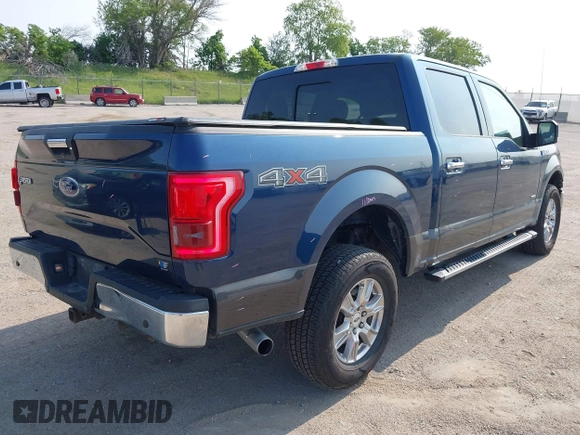 2017 Ford F-150 XL with VIN 1FTEW1EP6HKE18854, listed as a IAAI auction lot 42360089 with 43,389 mi miles and . Bid and sale history available at DreamBid. Image 4.