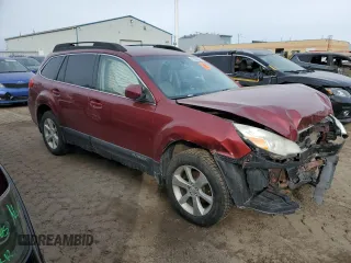 2014 Subaru Outback with VIN 4S4BRGNC0E3219827, listed as a Copart auction lot 47068425 with 356,986 mi miles and Salvage title. Bid and sale history available at DreamBid. Image 4.