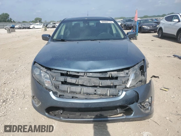 2012 Ford Fusion SEL with VIN 3FAHP0JA6CR412195, listed as a Copart auction lot 60922115 with 266,219 mi miles and Salvage title. Bid and sale history available at DreamBid. Image 5.