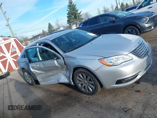 2012 Chrysler 200 Touring with VIN 1C3CCBBB0CN100240, listed as a IAAI auction lot 41870055 with 112,873 mi miles. Bid and sale history available at carsss.com. Image 13.