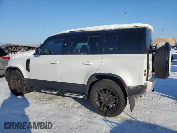 2024 Land Rover Defender S with VIN SALEJ7EX6R2347361, listed as a Copart auction lot 87747555 with 4,176 mi miles and Salvage title. Bid and sale history available at DreamBid. Image 2.