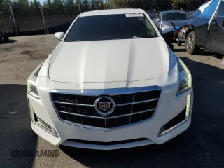 2014 Cadillac CTS Sedan RWD with VIN 1G6AP5SX0E0135819, listed as a Copart auction lot 42782185 with 187,456 mi miles and Salvage Title. Bid and sale history available at carsss.com. Image 5.