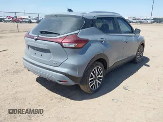 2023 Nissan Kicks SV with VIN 3N1CP5CV8PL574536, listed as a IAAI auction lot 42027742 with 35,257 mi miles. Bid and sale history available at carsss.com. Image 4.