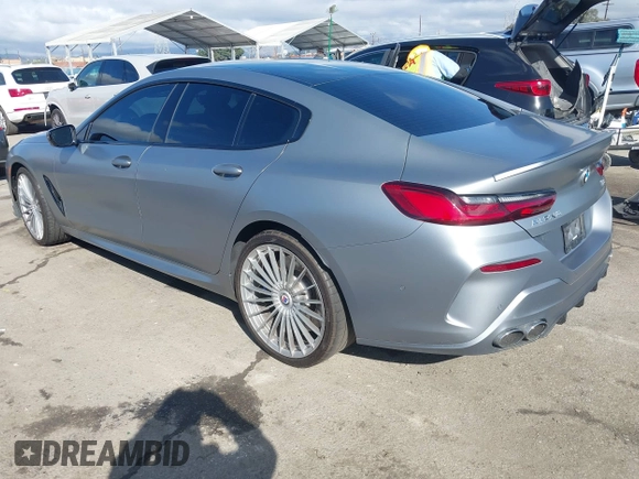 2023 BMW 8 Series with VIN WBAGX0C10PCM53569, listed as a IAAI auction lot 41539150 with Not provided miles and . Bid and sale history available at DreamBid. Image 3.