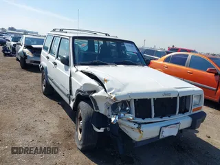 2001 Jeep Cherokee Sport with VIN 1J4FT48S81L507558, listed as a IAAI auction lot 41586992 with 279,132 mi miles. Bid and sale history available at carsss.com. Image 6.
