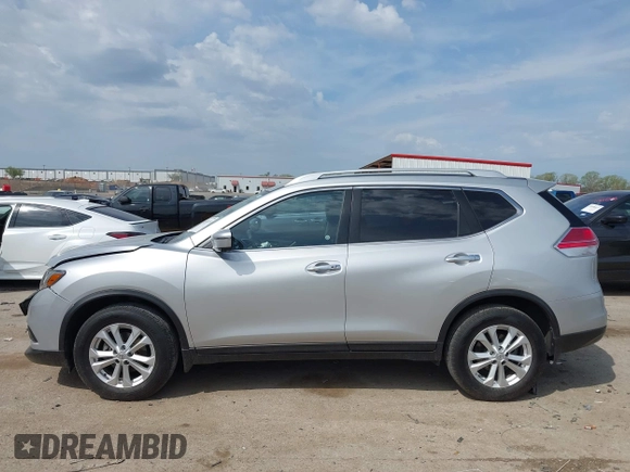 2016 Nissan Rogue SV with VIN JN8AT2MT7GW030345, listed as a IAAI auction lot 41889176 with 53,737 mi miles and . Bid and sale history available at carsss.com. Image 14.