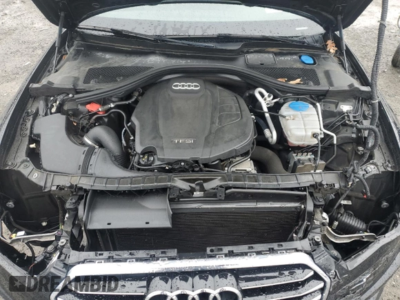 2017 Audi A6 Premium with VIN WAUF8AFC1HN070385, listed as a Copart auction lot 51769695 with 49,684 mi miles and Salvage Title. Bid and sale history available at carsss.com. Image 11.