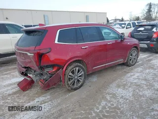 2021 Cadillac XT6 Premium Luxury with VIN 1GYKPDRS7MZ224376, listed as a IAAI auction lot 41246449 with 73,074 mi miles. Bid and sale history available at carsss.com. Image 4.