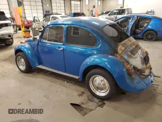 1974 Volkswagen Beetle with VIN 1342607792, listed as a Copart auction lot 84407684 with 26,610 mi miles and Salvage Title. Bid and sale history available at DreamBid. Image 2.
