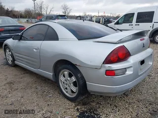 2000 Mitsubishi Eclipse GT with VIN 4A3AC54L3YE151312, listed as a IAAI auction lot 41724925 with 143,793 mi miles. Bid and sale history available at carsss.com. Image 3.