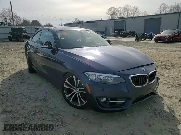 2016 BMW 2 Series 228i xDrive with VIN WBA1G9C59GV598997, listed as a Copart auction lot 36809134 with 76,116 mi miles. Bid and sale history available at carsss.com. Image 11.