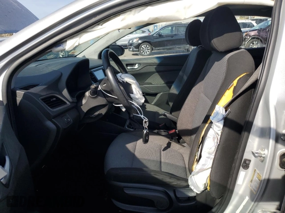 2018 Hyundai Accent Limited with VIN 3KPC34A31JE035465, listed as a Copart auction lot 78407684 with 70,697 mi miles and Salvage Title. Bid and sale history available at carsss.com. Image 7.