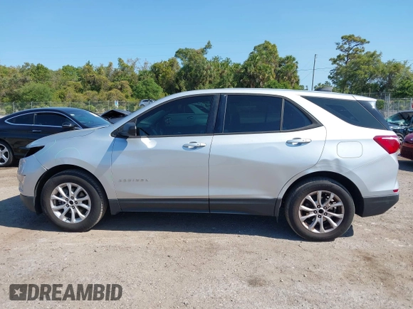 2018 Chevrolet Equinox LS with VIN 3GNAXHEV8JS502212, listed as a IAAI auction lot 42064863 with 107,321 mi miles and . Bid and sale history available at DreamBid. Image 15.