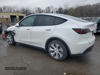 2023 Tesla Model Y Long Range with VIN 7SAYGDEEXPA122953, listed as a Copart auction lot 52627095 with Not Provided miles and Salvage Title. Bid and sale history available at DreamBid. Image 2.