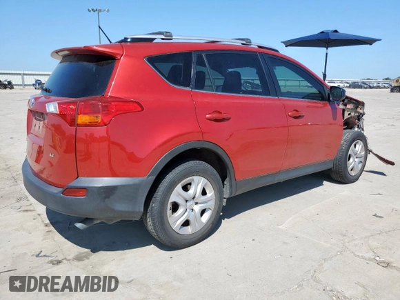 2014 Toyota RAV4 LE z VIN JTMZFREV5EJ024164, wystawiony jako Copart lot #58217845 z przebiegiem 84 958 mil mil oraz Szkoda całkowita • Salvage title. Historia ofert i sprzedaży dostępna na DreamBid. Obrazek 3.