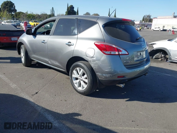 2014 Nissan Murano SV with VIN JN8AZ1MU2EW409168, listed as a IAAI auction lot 41402957 with 137,894 mi miles and . Bid and sale history available at DreamBid. Image 3.