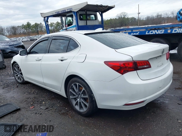 2017 Acura TLX V6 w/Technology Pkg with VIN 19UUB3F53HA001702, listed as a IAAI auction lot 41929371 with 85,086 mi miles. Bid and sale history available at carsss.com. Image 14.
