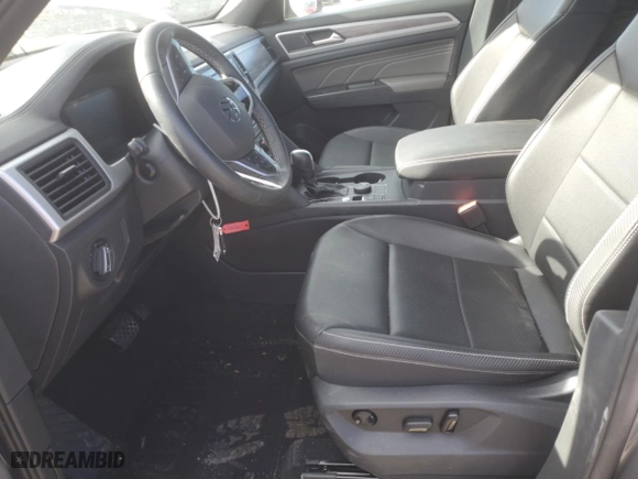 2023 Volkswagen Atlas Cross Sport 2.0T SE with VIN 1V2LC2CA5PC220083, listed as a Copart auction lot 43149255 with 24,816 mi miles and Salvage Title. Bid and sale history available at carsss.com. Image 7.