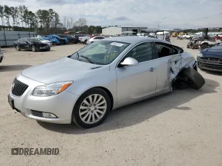 2013 Buick Regal Turbo Premium 1 with VIN 2G4GS5EV9D9211649, listed as a Copart auction lot 44932474 with 95,439 mi miles and Salvage Title. Bid and sale history available at carsss.com. Image 1.