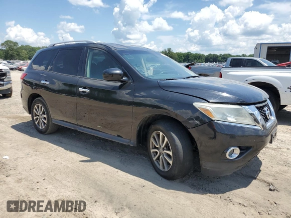 2015 Nissan Pathfinder SV z VIN 5N1AR2MN9FC617251, wystawiony jako Copart lot #62550345 z przebiegiem 182 162 mil mil oraz Czysty tytuł • Clean title. Historia ofert i sprzedaży dostępna na DreamBid. Obrazek 4.