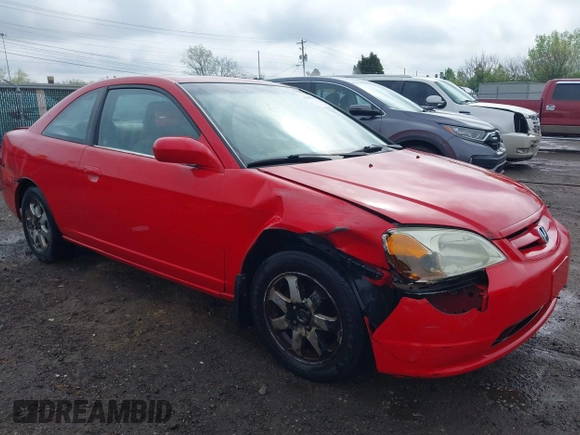 2002 Honda Civic EX with VIN 1HGEM22912L027485, listed as a IAAI auction lot 42108249 with 276,820 mi miles and . Bid and sale history available at DreamBid. Image 6.