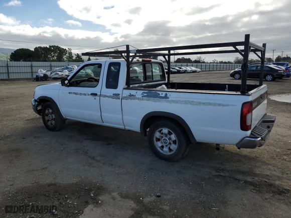 1998 Nissan Frontier 2WD XE with VIN 1N6DD26S7WC389685, listed as a Copart auction lot 47366785 with 185,487 mi miles and Salvage Title. Bid and sale history available at carsss.com. Image 2.