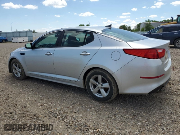 2015 Kia Optima LX with VIN 5XXGM4A72FG451685, listed as a Copart auction lot 57644515 with 182,561 mi miles and Salvage title. Bid and sale history available at DreamBid. Image 2.