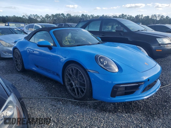 2022 Porsche 911 Carrera with VIN WP0CA2A99NS236662, listed as a Copart auction lot 79734394 with 0 mi miles and Non Repairable. Bid and sale history available at carsss.com. Image 4.