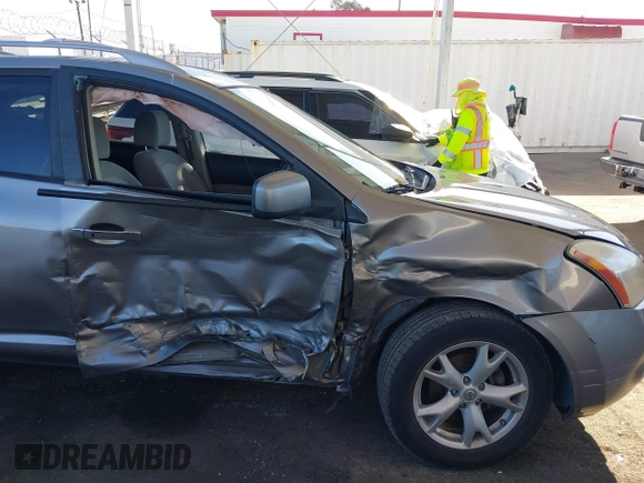 2010 Nissan Rogue S with VIN JN8AS5MT1AW005839, listed as a IAAI auction lot 41708074 with 147,980 mi miles and . Bid and sale history available at carsss.com. Image 6.