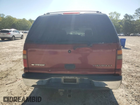 2003 Chevrolet Tahoe LS with VIN 1GNEK13Z23R106005, listed as a Copart auction lot 52674645 with 171,739 mi miles and Salvage Title. Bid and sale history available at carsss.com. Image 6.