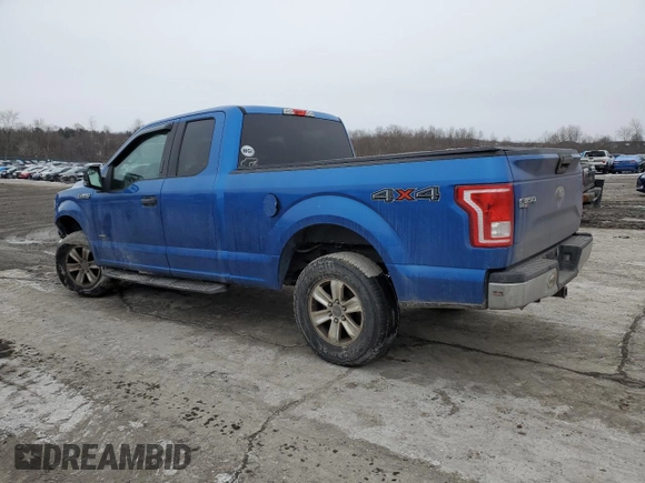 2015 Ford F-150 XLT with VIN 1FTEX1EP0FFB04300, listed as a Copart auction lot 44989295 with 89,650 mi miles and Salvage Title. Bid and sale history available at carsss.com. Image 2.