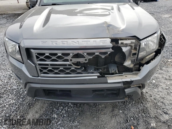 2022 Nissan Frontier SV with VIN 1N6ED1EK6NN633510, listed as a Copart auction lot 48550925 with 123,304 mi miles and Salvage title. Bid and sale history available at DreamBid. Image 12.