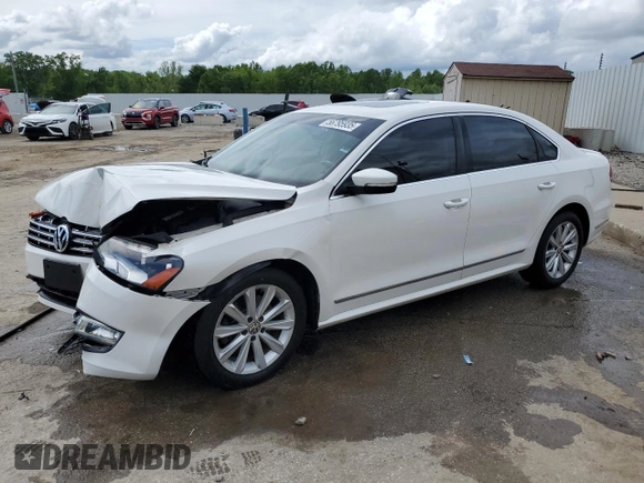 2013 Volkswagen Passat SEL Premium z VIN 1VWCH7A30DC039521, wystawiony jako Copart lot #56795935 z przebiegiem 127 052 mil mil oraz Nie do naprawy • Non repairable. Historia ofert i sprzedaży dostępna na DreamBid. Obrazek 1.