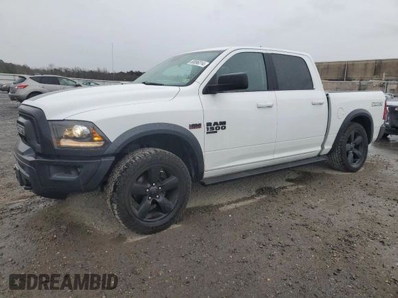 2019 Ram 1500 Warlock with VIN 1C6RR7LT8KS696861, listed as a Copart auction lot 80896314 with 42,867 mi miles and Salvage title. Bid and sale history available at DreamBid. Image 1.