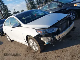 2019 Hyundai Ioniq Blue z VIN KMHC65LC6KU166738, wystawiony jako IAAI lot #38185797 z przebiegiem 110 215 mil mil oraz . Historia ofert i sprzedaży dostępna na DreamBid. Obrazek 1.