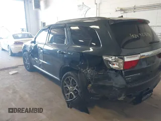 2013 Dodge Durango Citadel with VIN 1C4SDJET2DC529573, listed as a IAAI auction lot 42192878 with 217,445 mi miles and . Bid and sale history available at DreamBid. Image 3.
