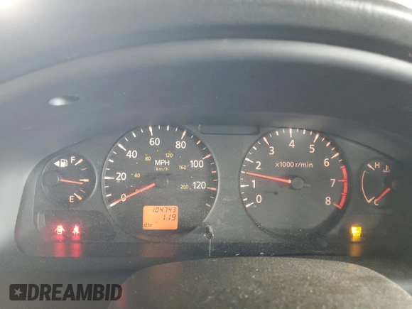 2006 Nissan Sentra S with VIN 3N1CB51D26L577729, listed as a Copart auction lot 51369795 with 104,743 mi miles and Clean Title. Bid and sale history available at DreamBid. Image 9.