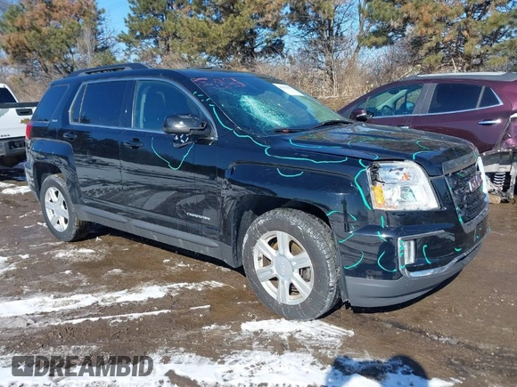 2016 GMC Terrain SLE with VIN 2GKFLTEK4G6227386, listed as a IAAI auction lot 41643837 with 142,553 mi miles. Bid and sale history available at carsss.com. Image 1.