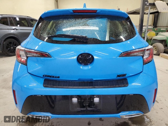 2022 Toyota Corolla Hatchback XSE with VIN JTNC4MBE0N3173052, listed as a Copart auction lot 63792534 with 26,314 mi miles and Salvage Title. Bid and sale history available at carsss.com. Image 6.