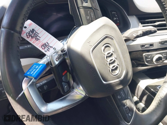 2019 Audi Q7 Premium Plus with VIN WA1LHAF72KD026413, listed as a IAAI auction lot 41750262 with 70,973 mi miles and . Bid and sale history available at DreamBid. Image 11.