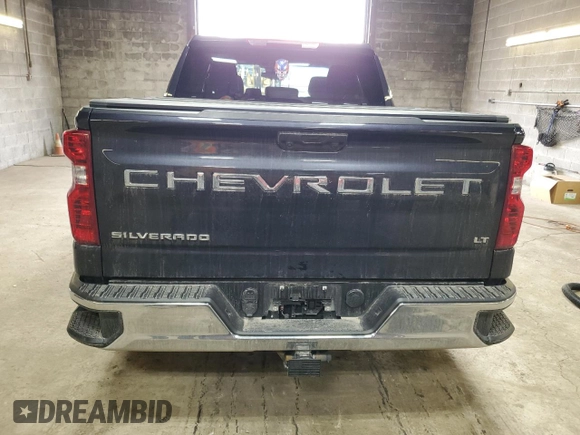 2023 Chevrolet Silverado 1500 LT with VIN 3GCPDKEKXPG112870, listed as a Copart auction lot 48990845 with 18,290 mi miles and Salvage Title. Bid and sale history available at carsss.com. Image 6.