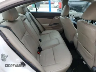 2015 Honda Civic Sedan EX-L with VIN 19XFB2F97FE262622, listed as a Copart auction lot 43584155 with 76,961 mi miles and Salvage Title. Bid and sale history available at carsss.com. Image 10.